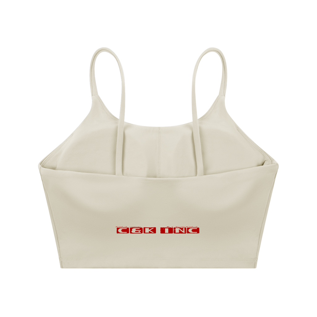 Spaghetti Strap Yoga Sports Bra