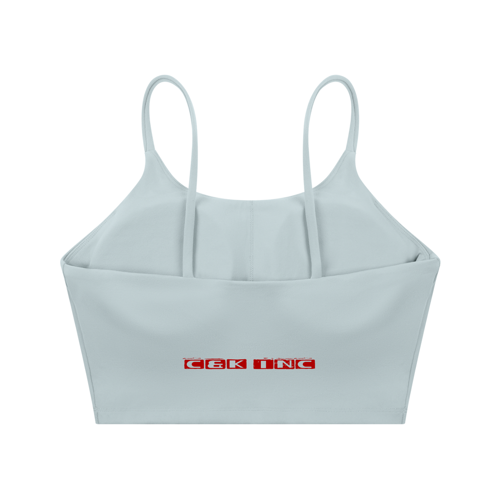 Spaghetti Strap Yoga Sports Bra