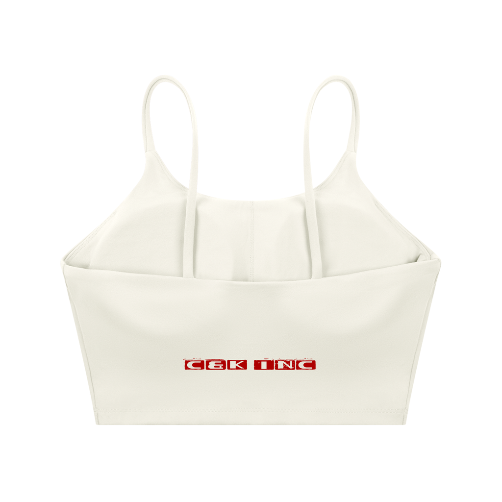 Spaghetti Strap Yoga Sports Bra