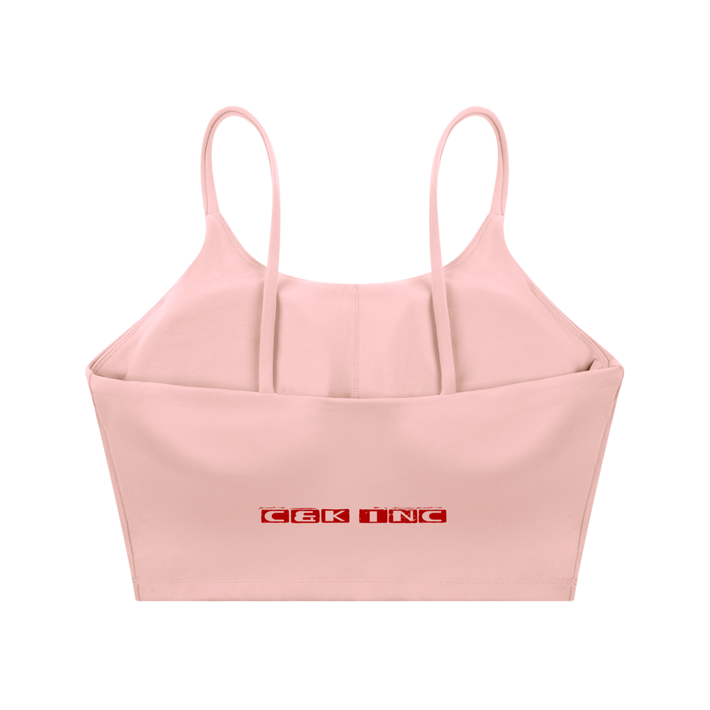 Spaghetti Strap Yoga Sports Bra