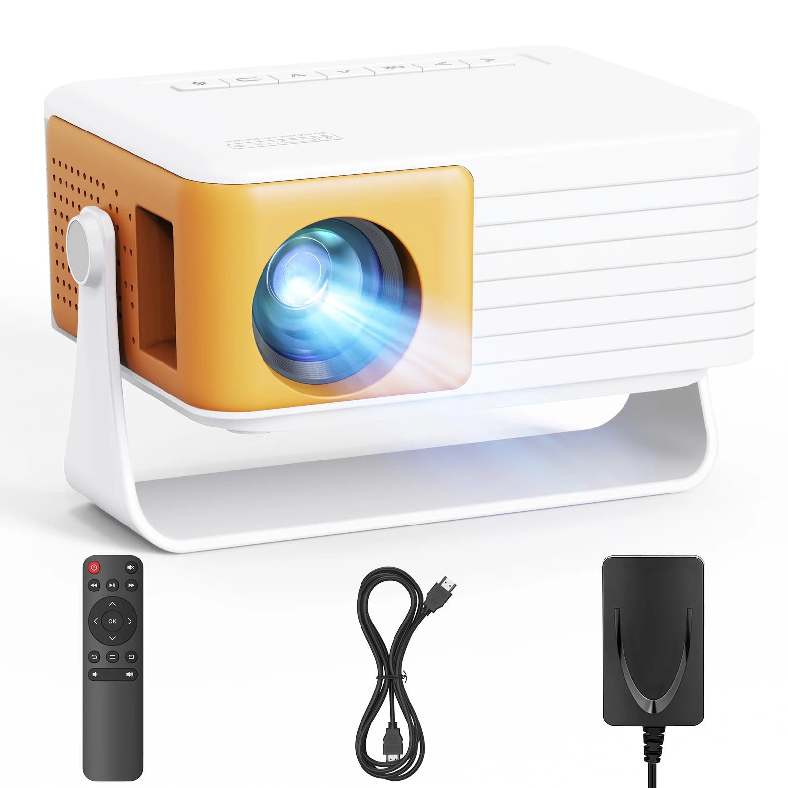 Salange 2026 for Kids Special Eye Projector iPhone OS Wired Screen Mirroring 720P HD Home Theater Movie Mini Portable Multimedia