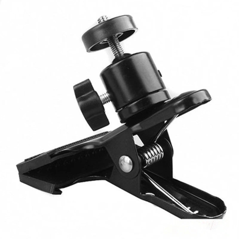 Guitar Head Clip Mobile Phone Holder Live Broadcast Bracket Stand Tripod Clip Head For iPhone 11 X Support Desktop Music Holder