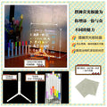 Children's Transparent Luminous Large Writing Board Household Erasable Small Whiteboard Acrylic Stand Message Board Cartoon with Light