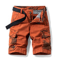 Camouflage Pants Men's Cargo Pants Loose Fit Summer Washed Cargo Shorts Cross-Border Exclusive B2021
