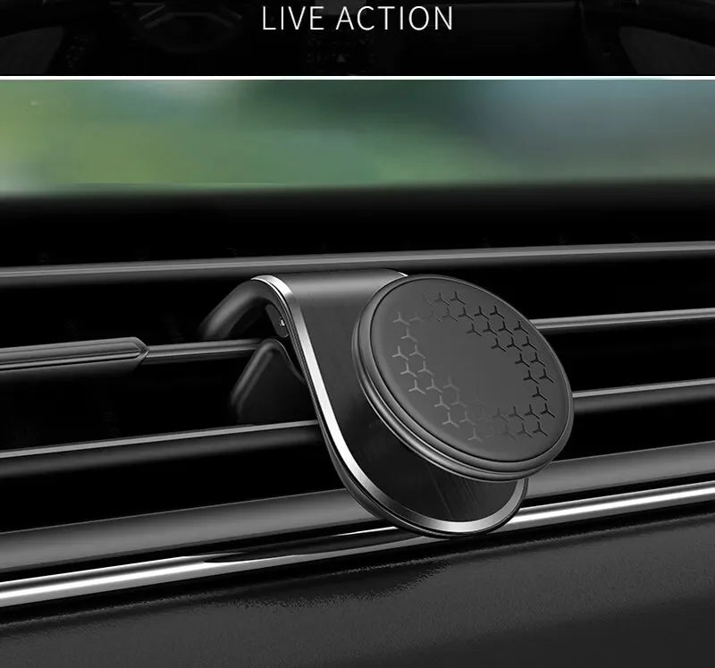 360° Magnetic Car Phone Holder Air Vents Clip Car Cell phone GPS Support Mobile For Auto For iphone Xiaomi Huawei Samsung