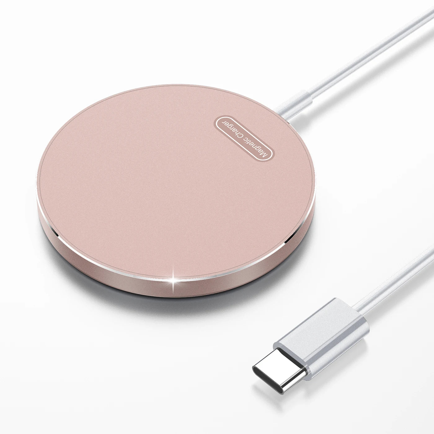 Magnetic Wireless Charger For iPhone 15 14 13 12 11 Pro XS Max Mini X XR Induction Fast Wireless Charging Pad For AirPods Pro 2