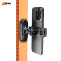 LRBH Magnetic Phone Holder, 360° Adjustable Retractable Clamp Universal Hands-Free for Gym, Forklift, Kitchen, Fits All Phones