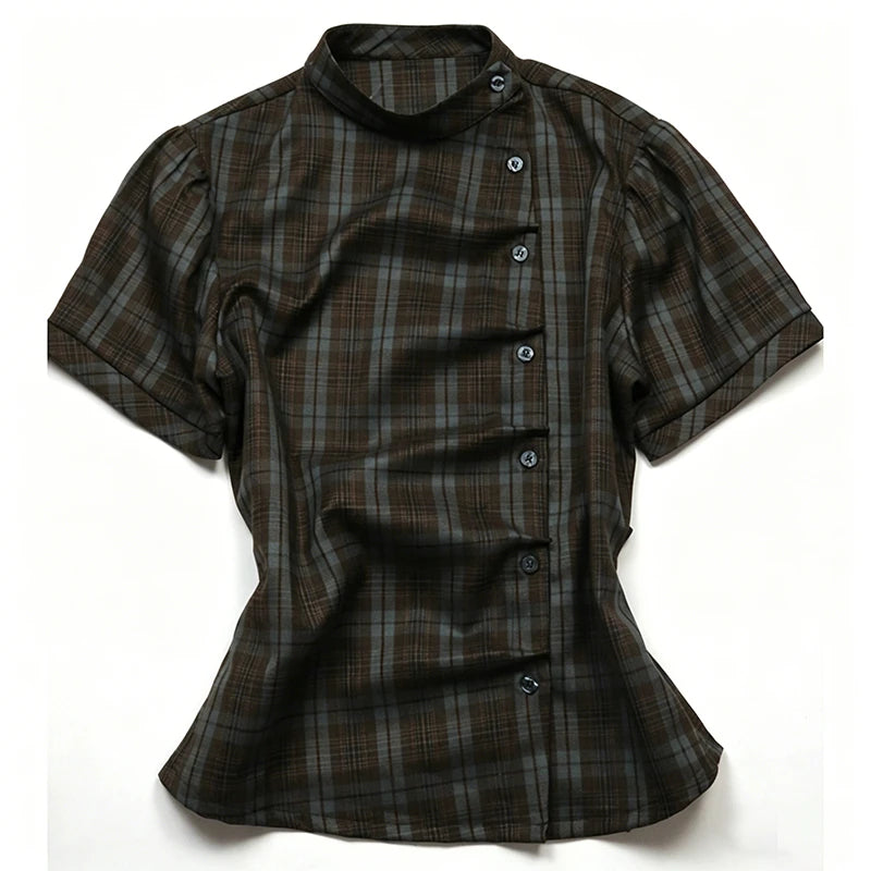 Y2K Gothic style aesthetic tops square neck womens style retro Harajuku fashion casual fairy style sweet and cute emotional girl