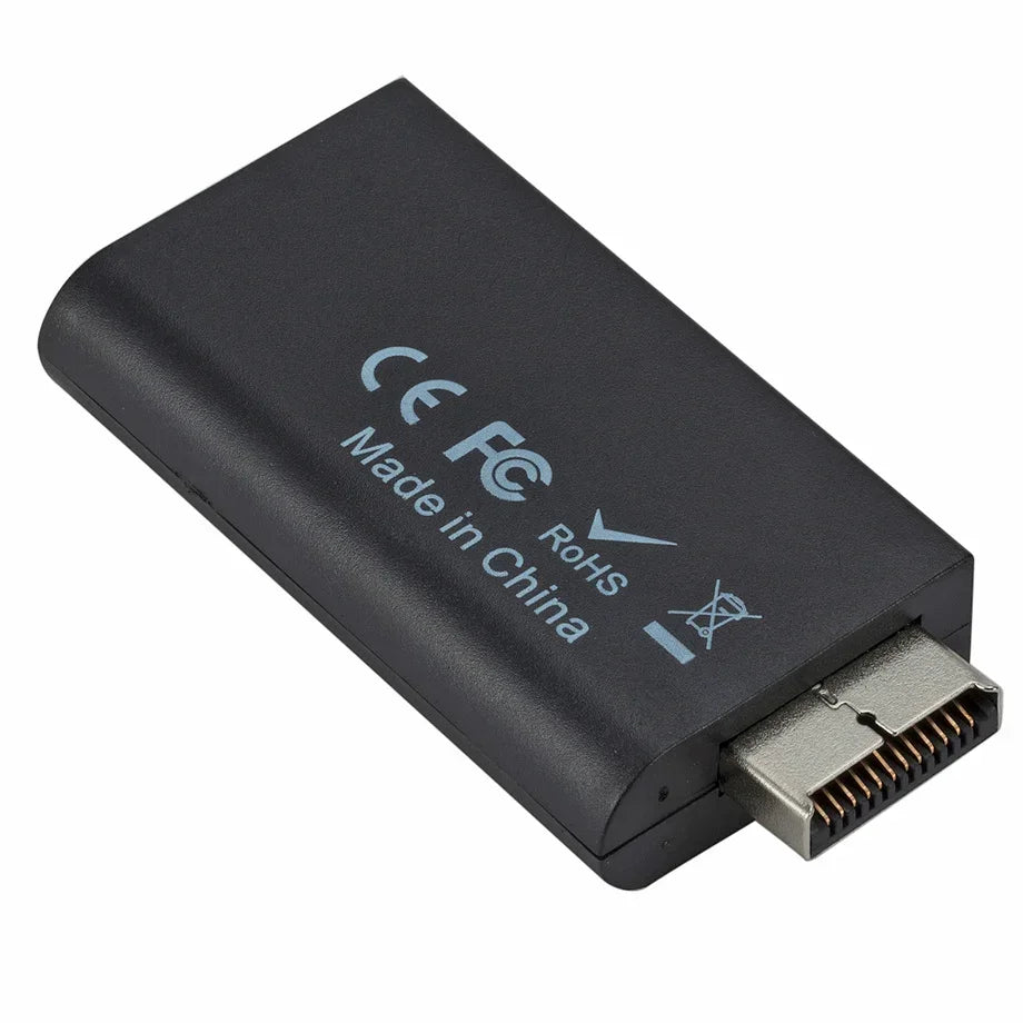 PzzPss PS2 to HDMI-compatibale Audio Video Converter 480i/480p/576i With 3.5Mm Audio Output Supports All PS2 to HD Display Modes