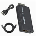 PzzPss PS2 to HDMI-compatibale Audio Video Converter 480i/480p/576i With 3.5Mm Audio Output Supports All PS2 to HD Display Modes