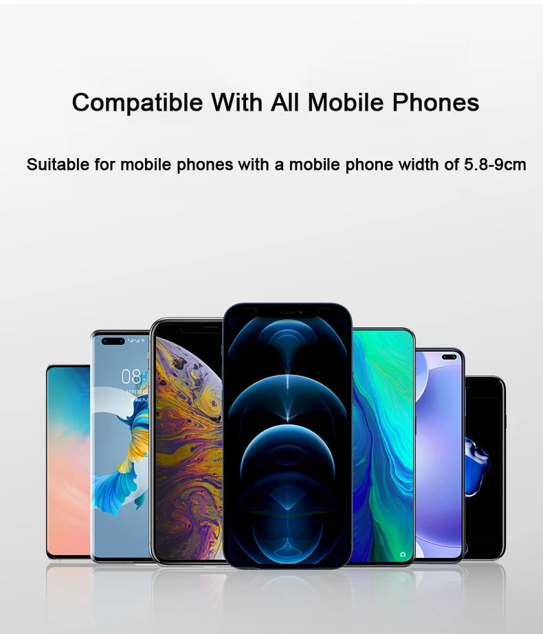 Sucker Car Phone Holder Car Air Vent Clip Mount Stand GPS Telefon Mobile Cell Support for iPhone 14 Promax Xiaomi Huawei Samsung