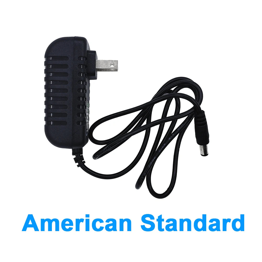 Power Adapter AC 100-240V Input DC Output Supply Charger EU/US 12V Universal Adapter Converter Plug for Camera DVR LED Robot LED