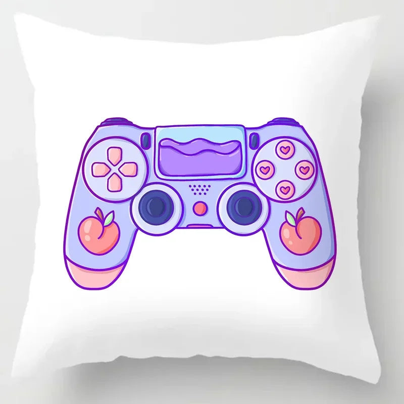 45x45cm TV Game Fan Style Square Pillowcase Home Decor Cushion Cover Anime New Design Printed