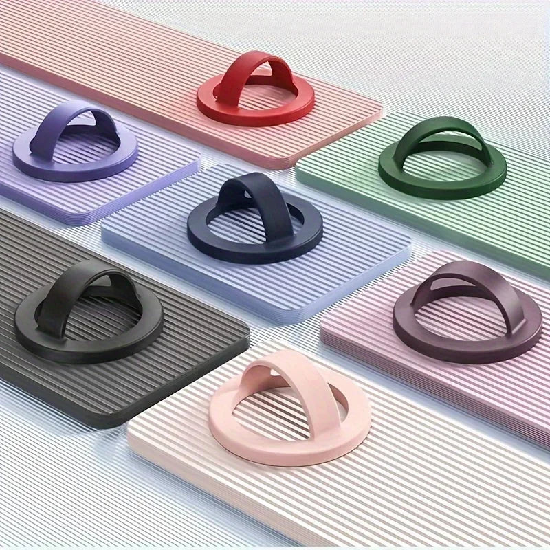 Strong Magnetic Liquid Silicone Comfortable Circular Grip Phone Holder For MagSafe Ring Shape Phone Accessories For iPhone 16