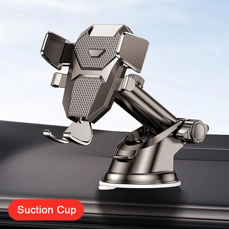 Sucker Car Phone Holder Car Air Vent Clip Mount Stand GPS Telefon Mobile Cell Support for iPhone 14 Promax Xiaomi Huawei Samsung