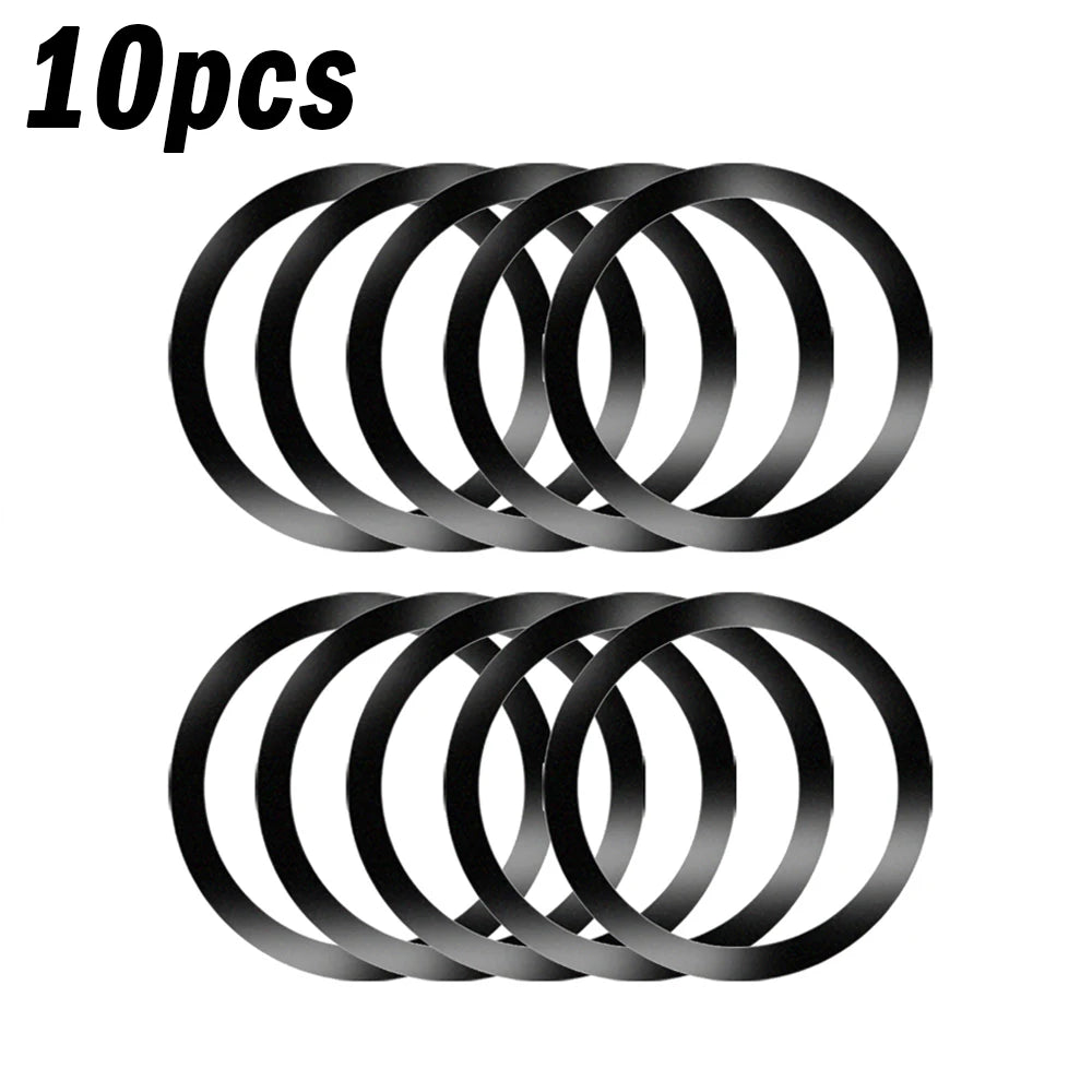 10 Pcs For Magsafe Magnetic Plate Ring Universal Metal Sticker Support Wireless Charger Metal Plate Sheet for Magnet Car Holder