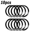 10 Pcs For Magsafe Magnetic Plate Ring Universal Metal Sticker Support Wireless Charger Metal Plate Sheet for Magnet Car Holder