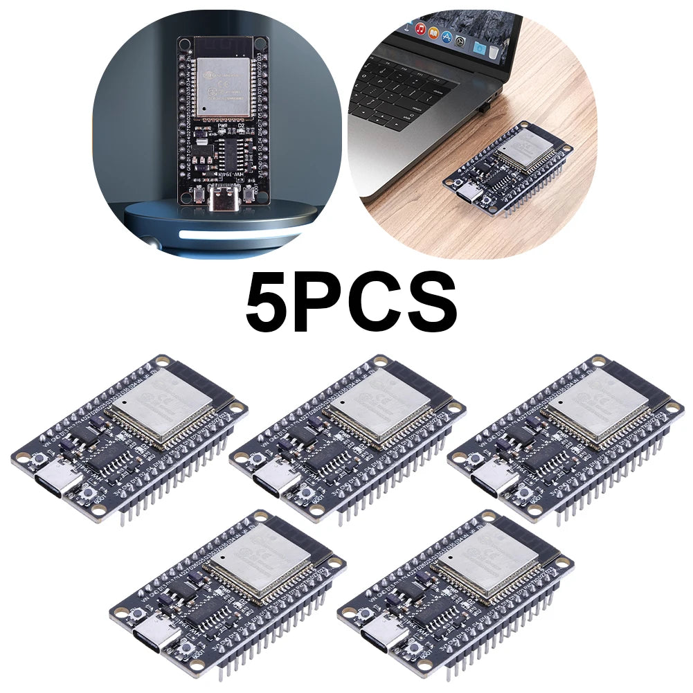 1-10PCS ESP32 Development Board Module WiFi+Bluetooth WIFI+BT+ BLE MCU Module Ultra-Low Power Consumption for Smart Home
