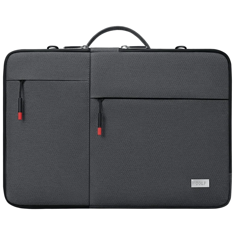 GOLF Professional Laptop Bag with Shoulder Strap Executive Briefcase Man Notebook 15.6 Handbag Men's Office Clutch Bag