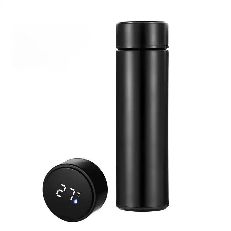 500ML Temperature Display Thermos Cup Stainless Steel Divided Thermos Bottle Outdoor Vacuum Insulated Cup Father's Day Gift