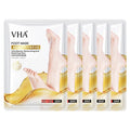 1/3/5 Pairs Goat Milk Exfoliating Foot Mask Feet Pedicure Remove Dead Skin Moisturizing Foot Exfoliator Feet Masks Skin Care