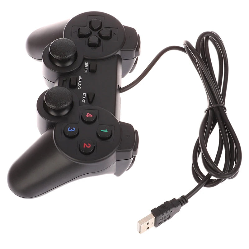 Wired 208 USB PC Controller Joystick For PC Computer Laptop Gaming Controller for PC computer Dual Vibration Motors for Windows