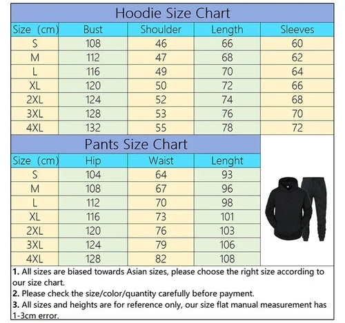 Men's Tracksuit Outdoors Hot Sale Men Daily Comfort Hooded Single Sportswear and Sweatpant Man Fashion Sports set Jogging Simple