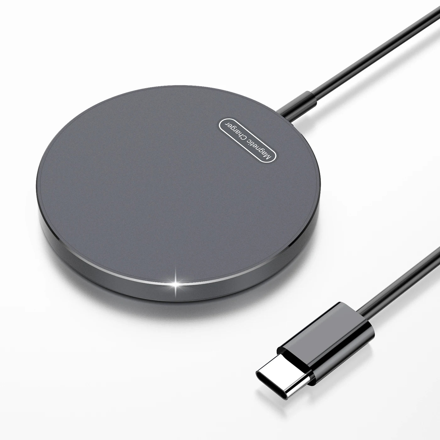 Magnetic Wireless Charger For iPhone 15 14 13 12 11 Pro XS Max Mini X XR Induction Fast Wireless Charging Pad For AirPods Pro 2