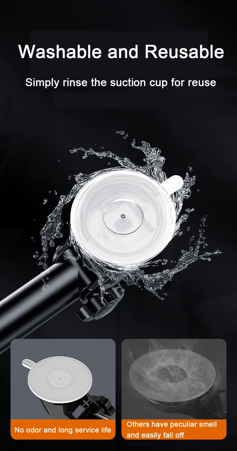 Sucker Car Phone Holder Car Air Vent Clip Mount Stand GPS Telefon Mobile Cell Support for iPhone 14 Promax Xiaomi Huawei Samsung