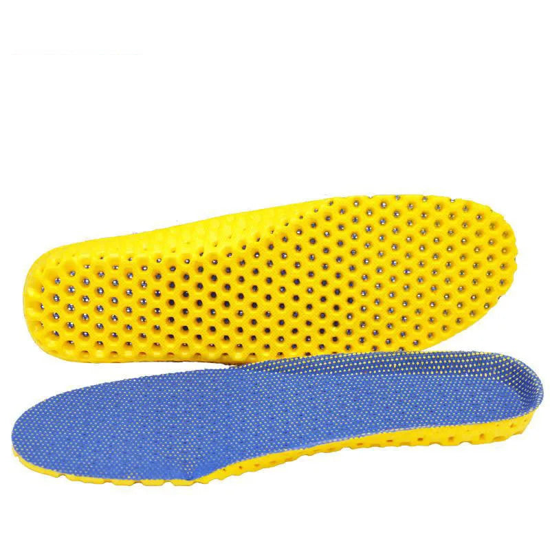 NEW Mesh Deodorant Breathable Cushion Running Insoles Memory Foam Insoles for Shoes Sole for Feet Man Women Orthopedic Insoles