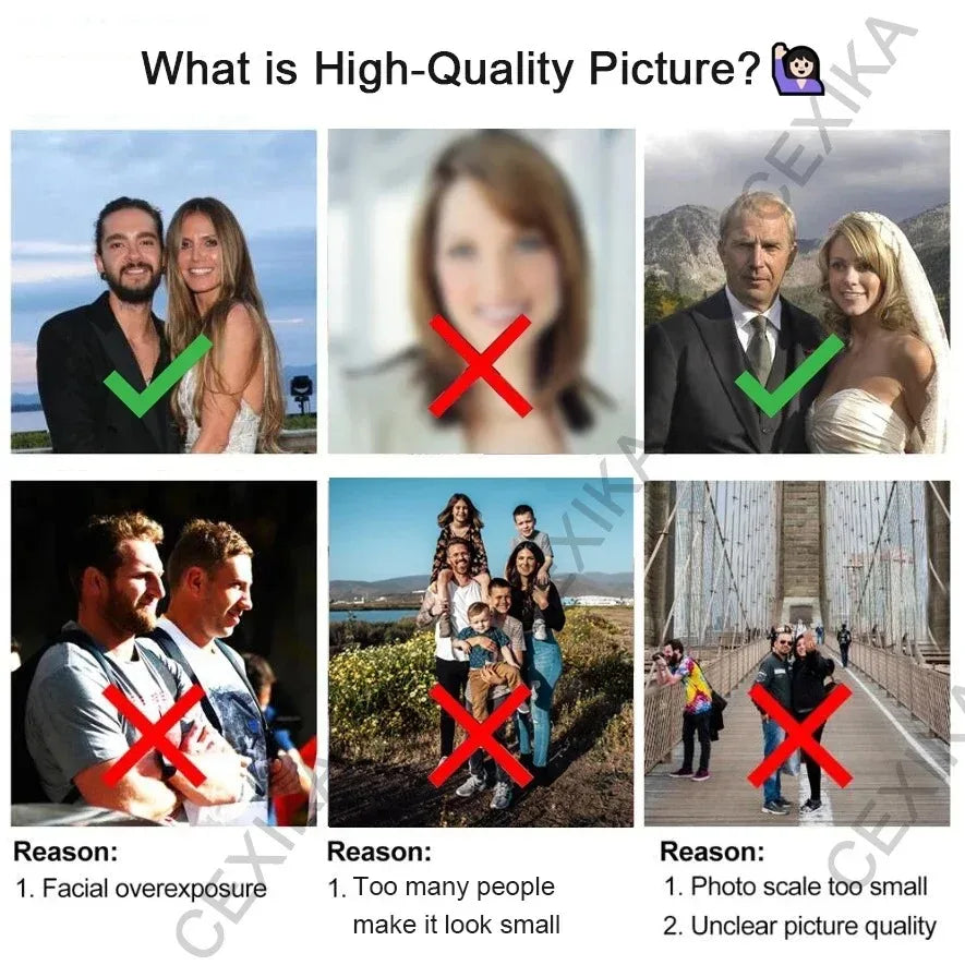 Personalized Picture Name Wallet Engraved Photo Short Purse Custom Folding Wallet Gifts for Him Men for Dad Father's Day Husban