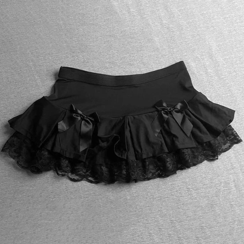 Y2K Gothic style aesthetic tops square neck womens style retro Harajuku fashion casual fairy style sweet and cute emotional girl