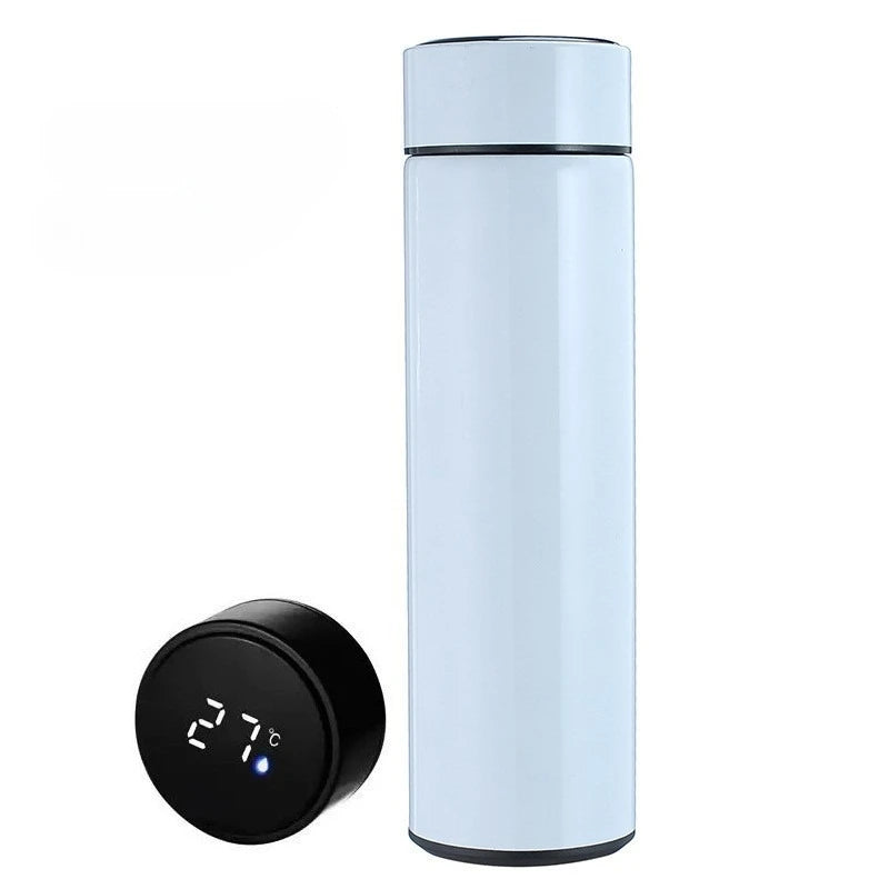 500ML Temperature Display Thermos Cup Stainless Steel Divided Thermos Bottle Outdoor Vacuum Insulated Cup Father's Day Gift