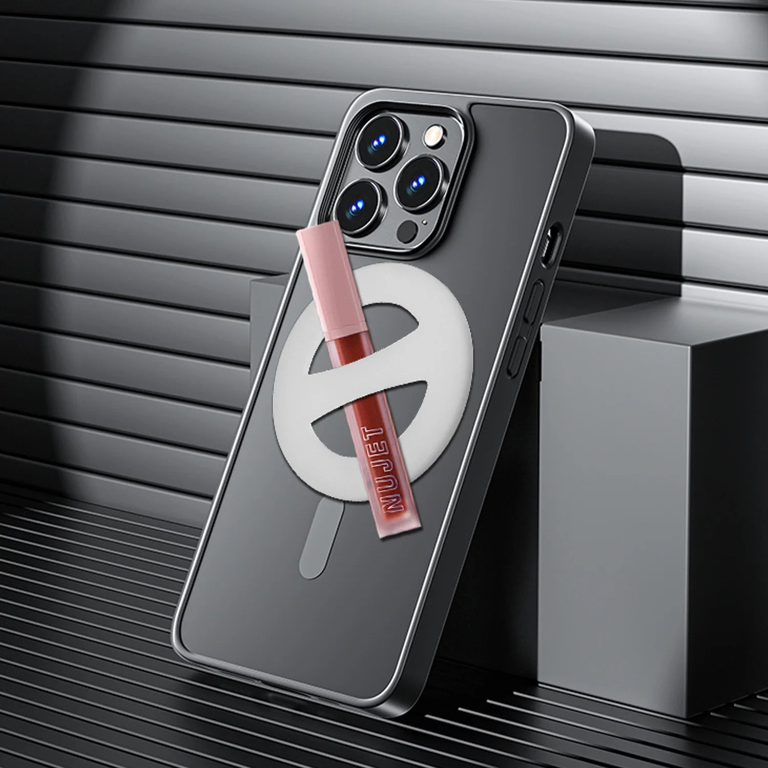 Strong Magnetic Liquid Silicone Comfortable Circular Grip Phone Holder For MagSafe Ring Shape Phone Accessories For iPhone 16