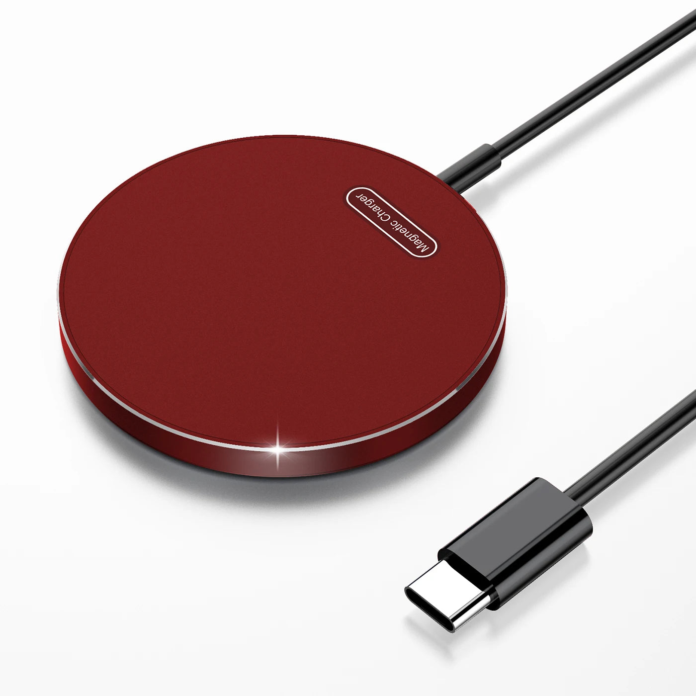Magnetic Wireless Charger For iPhone 15 14 13 12 11 Pro XS Max Mini X XR Induction Fast Wireless Charging Pad For AirPods Pro 2