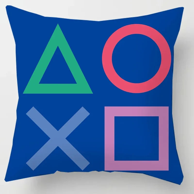45x45cm TV Game Fan Style Square Pillowcase Home Decor Cushion Cover Anime New Design Printed