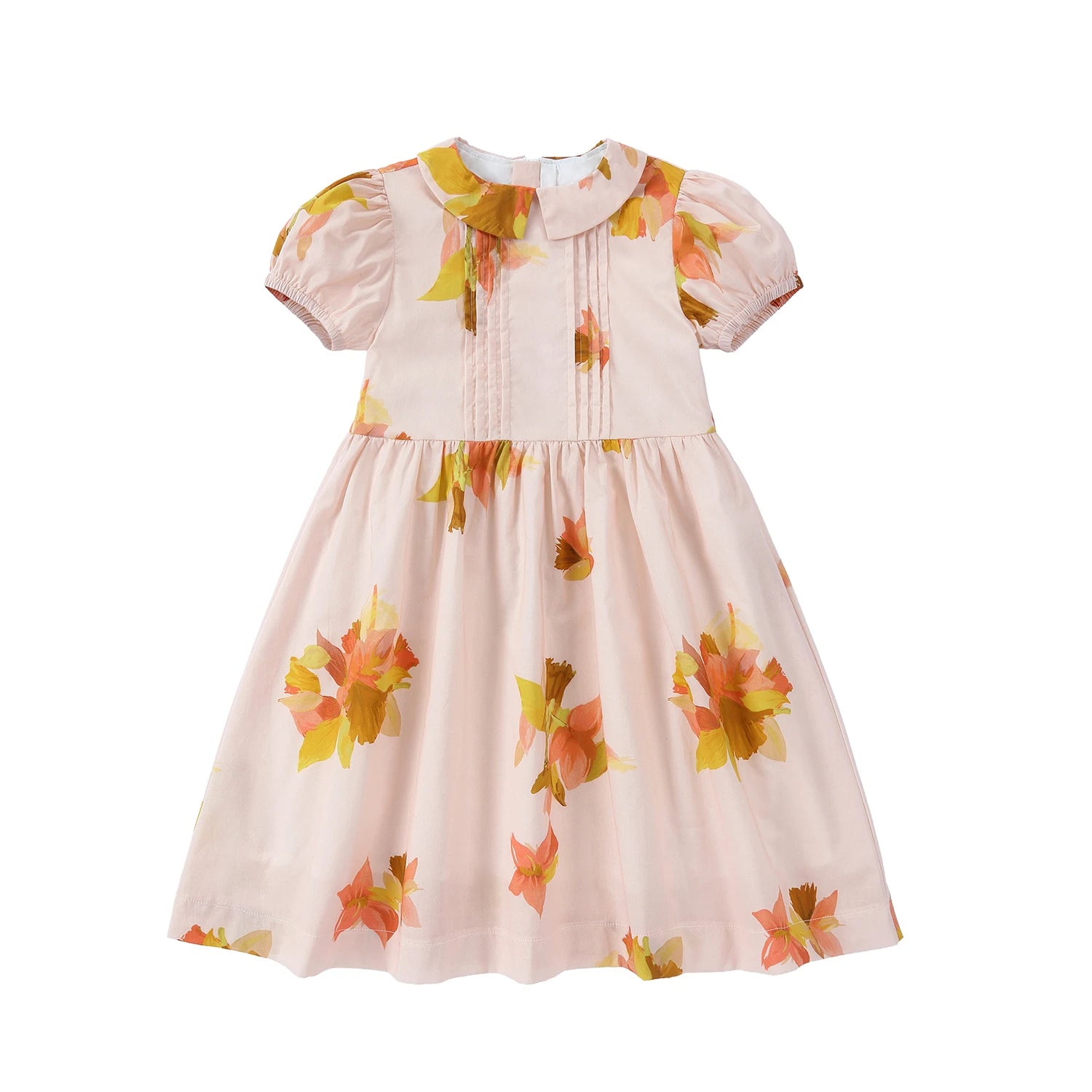 AP Spanish Sunset Collection SS26 Girls Puff Sleeves Dress Embroidery Sweater Boy V-neck Blazer Brothers Sisters Family Matching