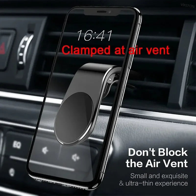 360° Magnetic Car Phone Holder Air Vents Clip Car Cell phone GPS Support Mobile For Auto For iphone Xiaomi Huawei Samsung