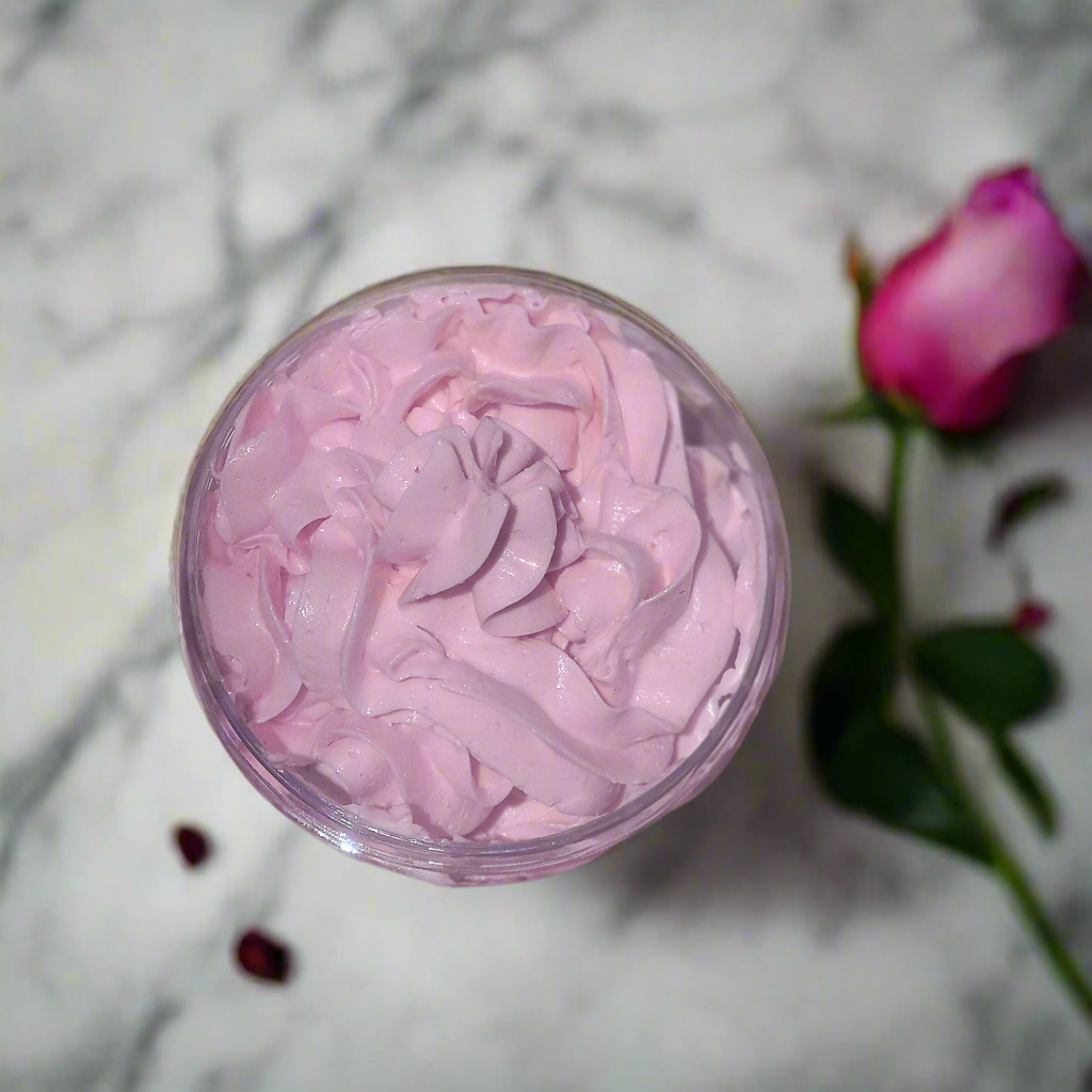 Rose Infused Vegan Body Butter 12oz.-3