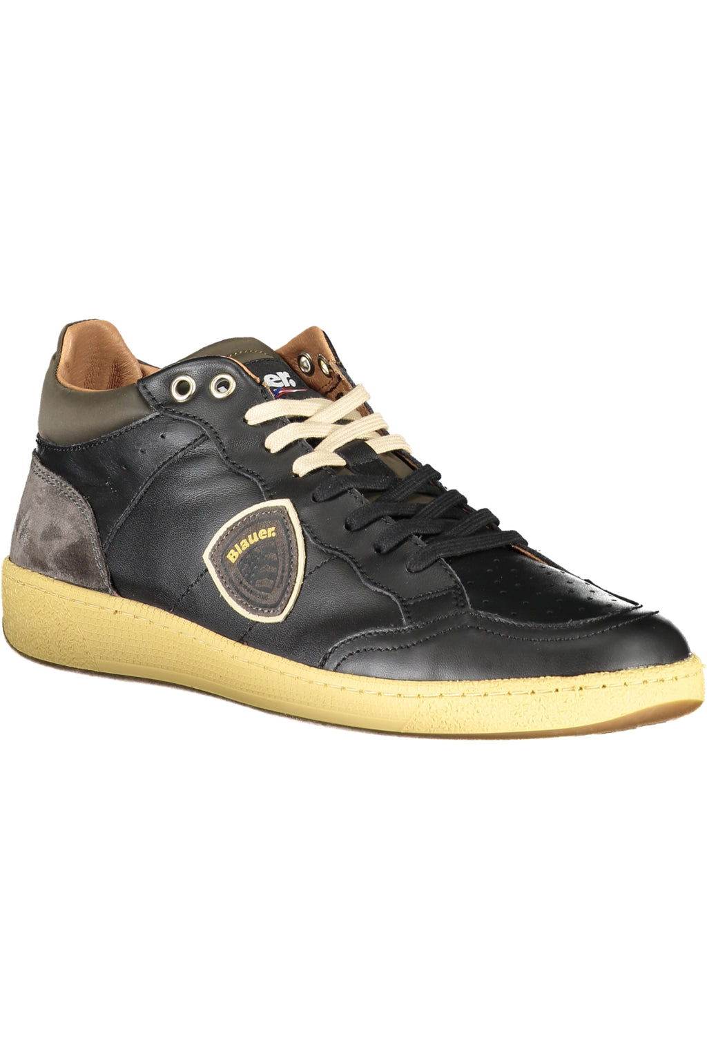 BLAUER BLACK MEN'S SPORTS SHOES-2