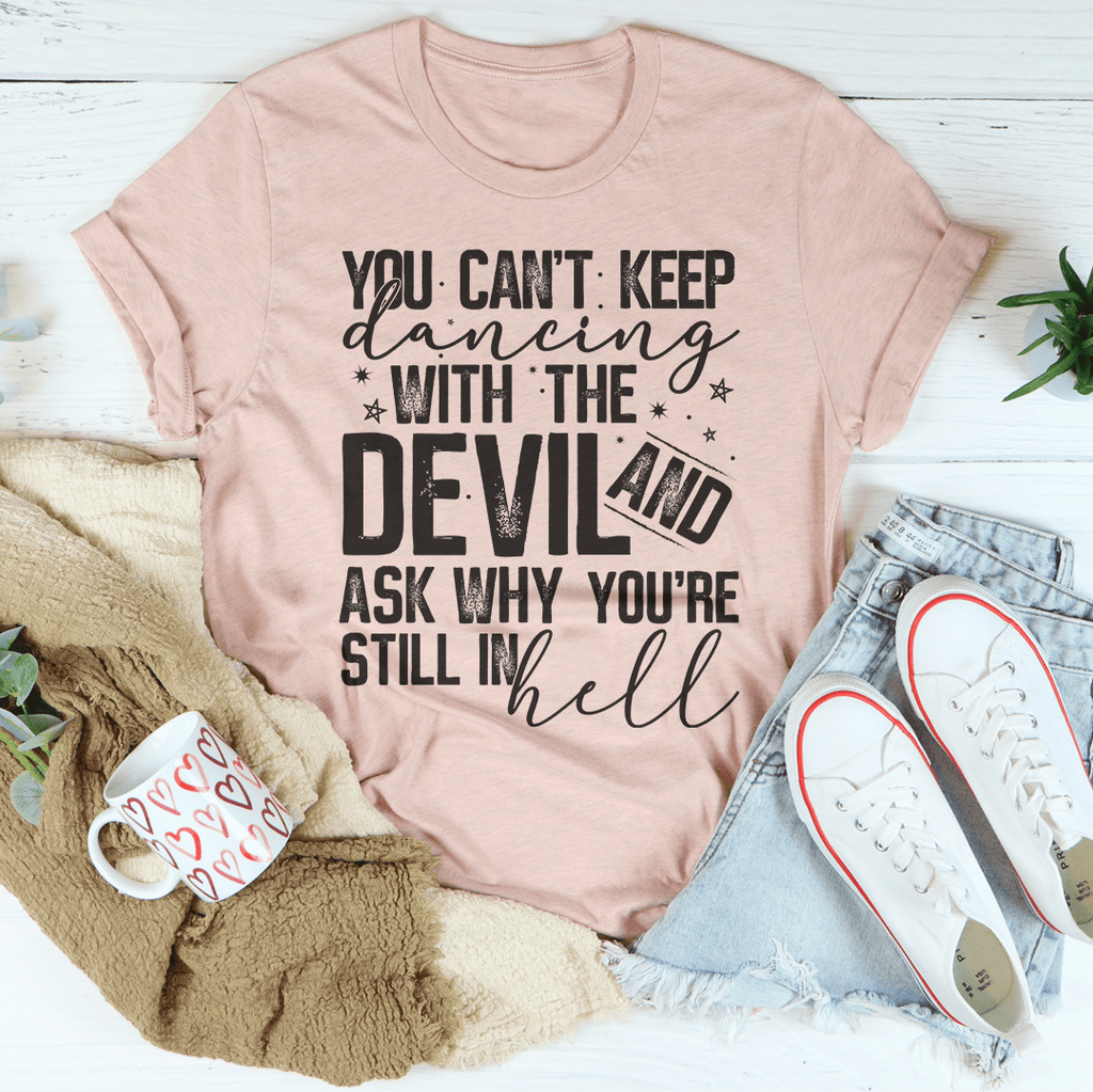 Dancing With The Devil Tee-0