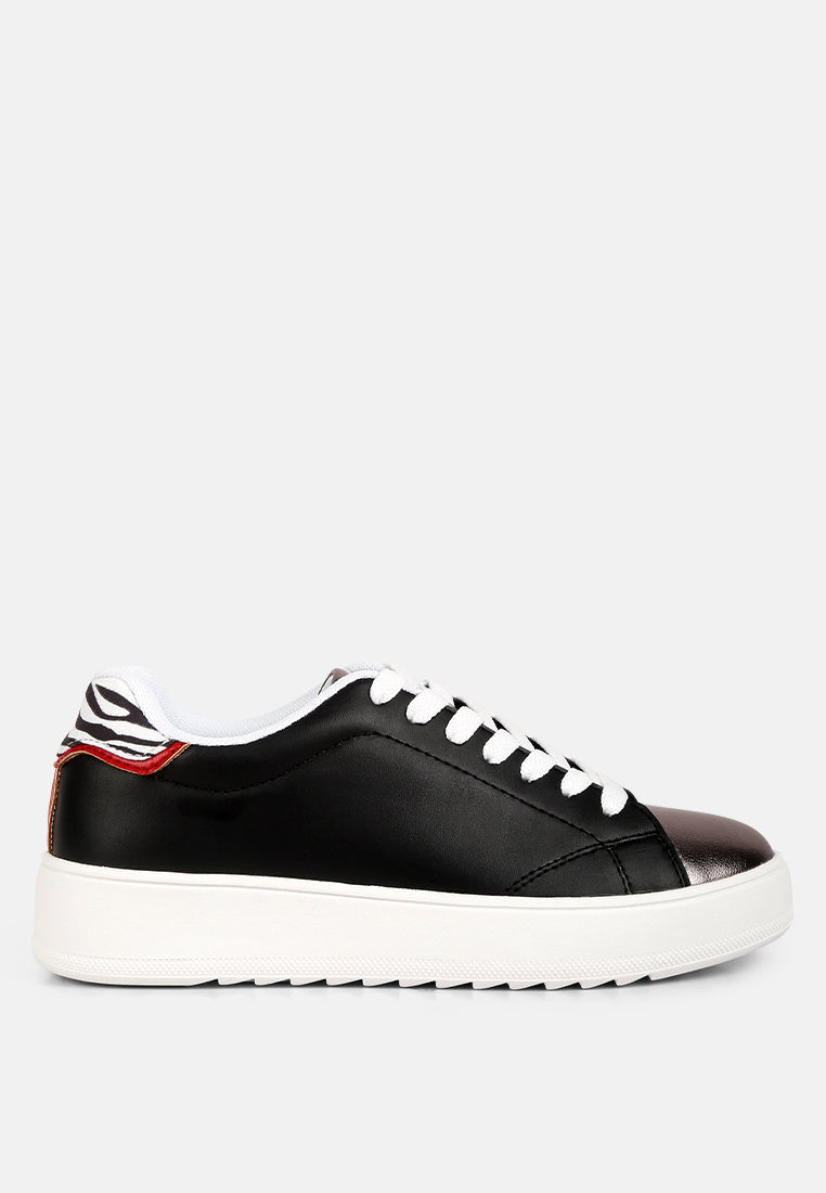 Dory Metallic Accent Sneakers-5