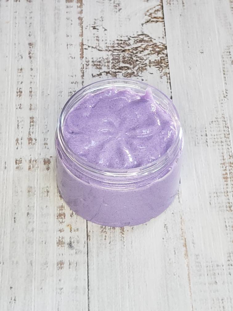 JAZ Body Essentials Black Amethyst Whipped Soap with Exfoliant-2