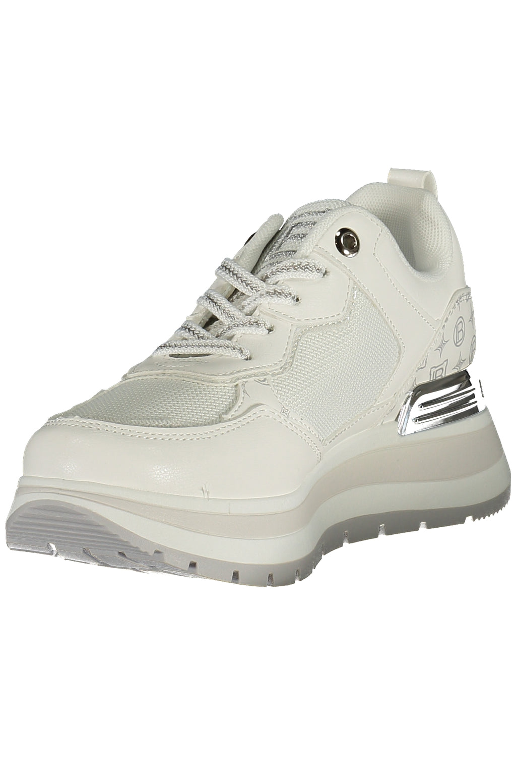 LAURA BIAGIOTTI WOMEN'S WHITE SPORTS SHOES-2