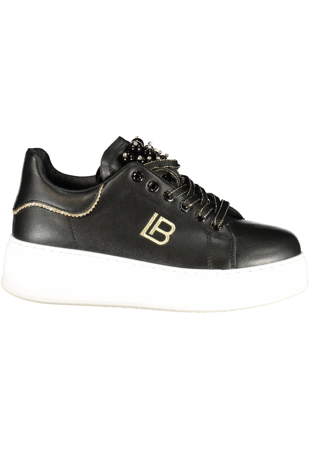 LAURA BIAGIOTTI WOMEN'S BLACK SPORTS SHOES-0