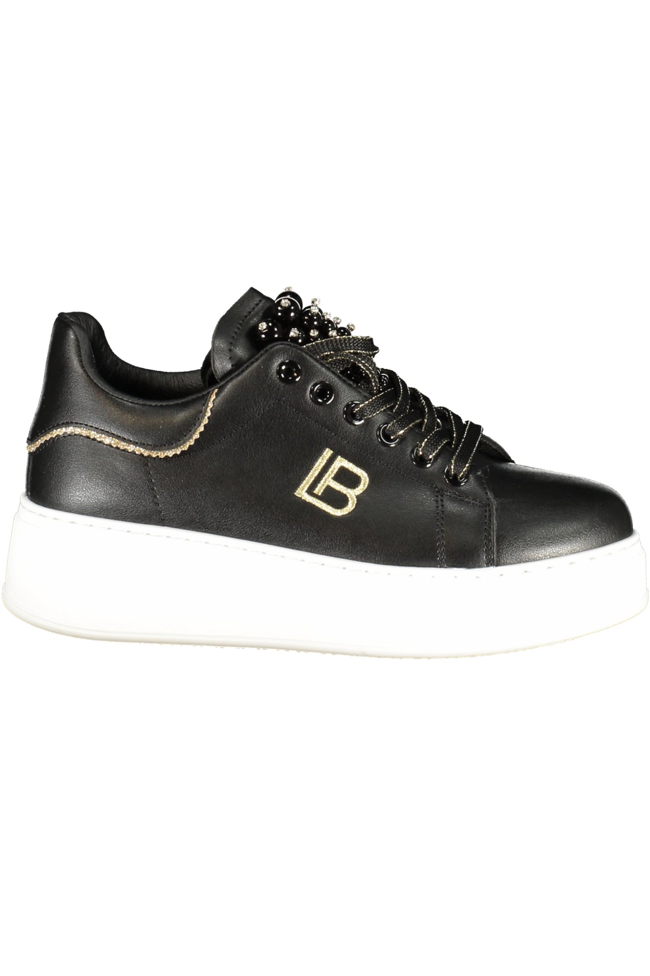 LAURA BIAGIOTTI WOMEN'S BLACK SPORTS SHOES-0