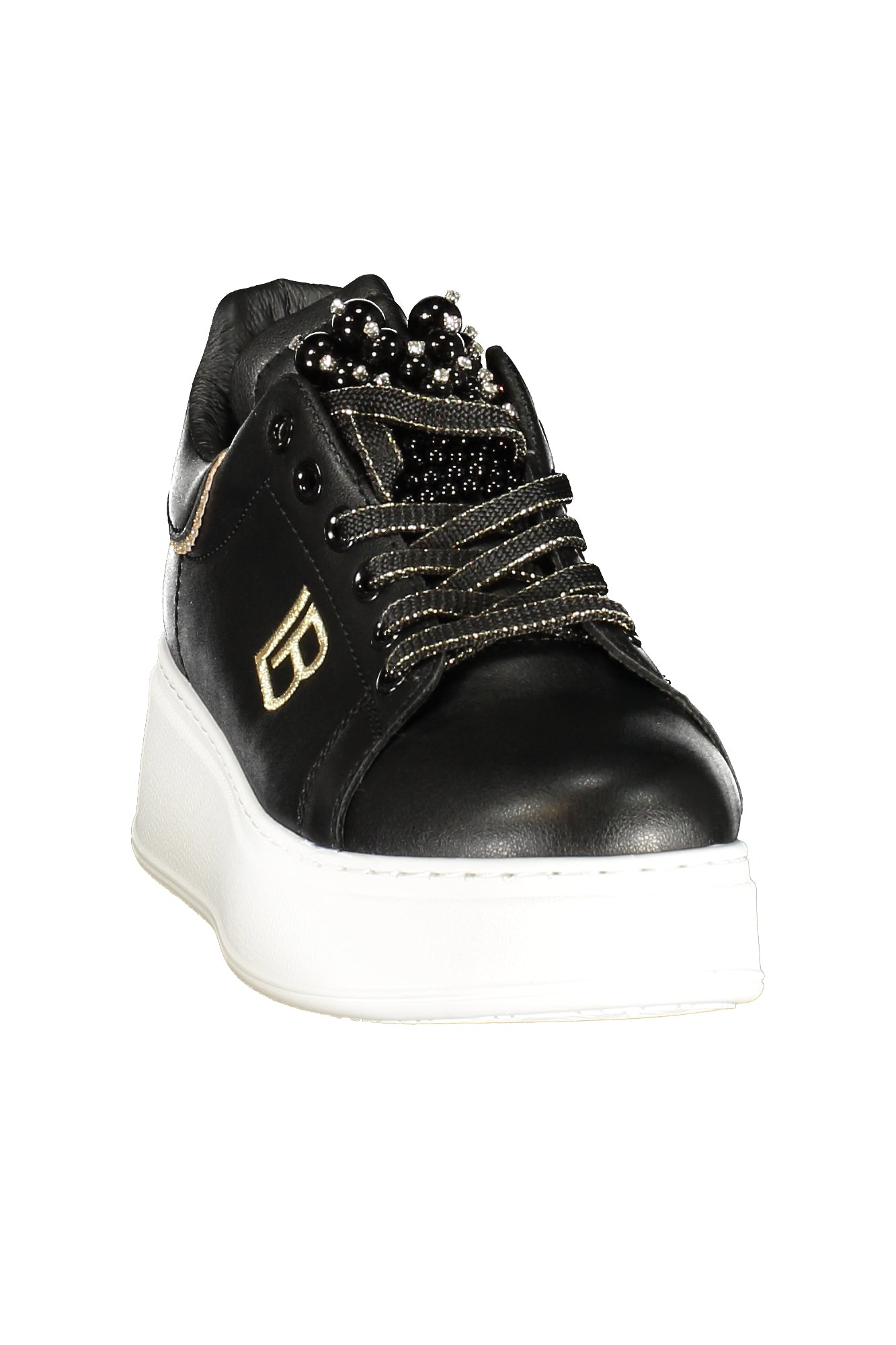 LAURA BIAGIOTTI WOMEN'S BLACK SPORTS SHOES-1