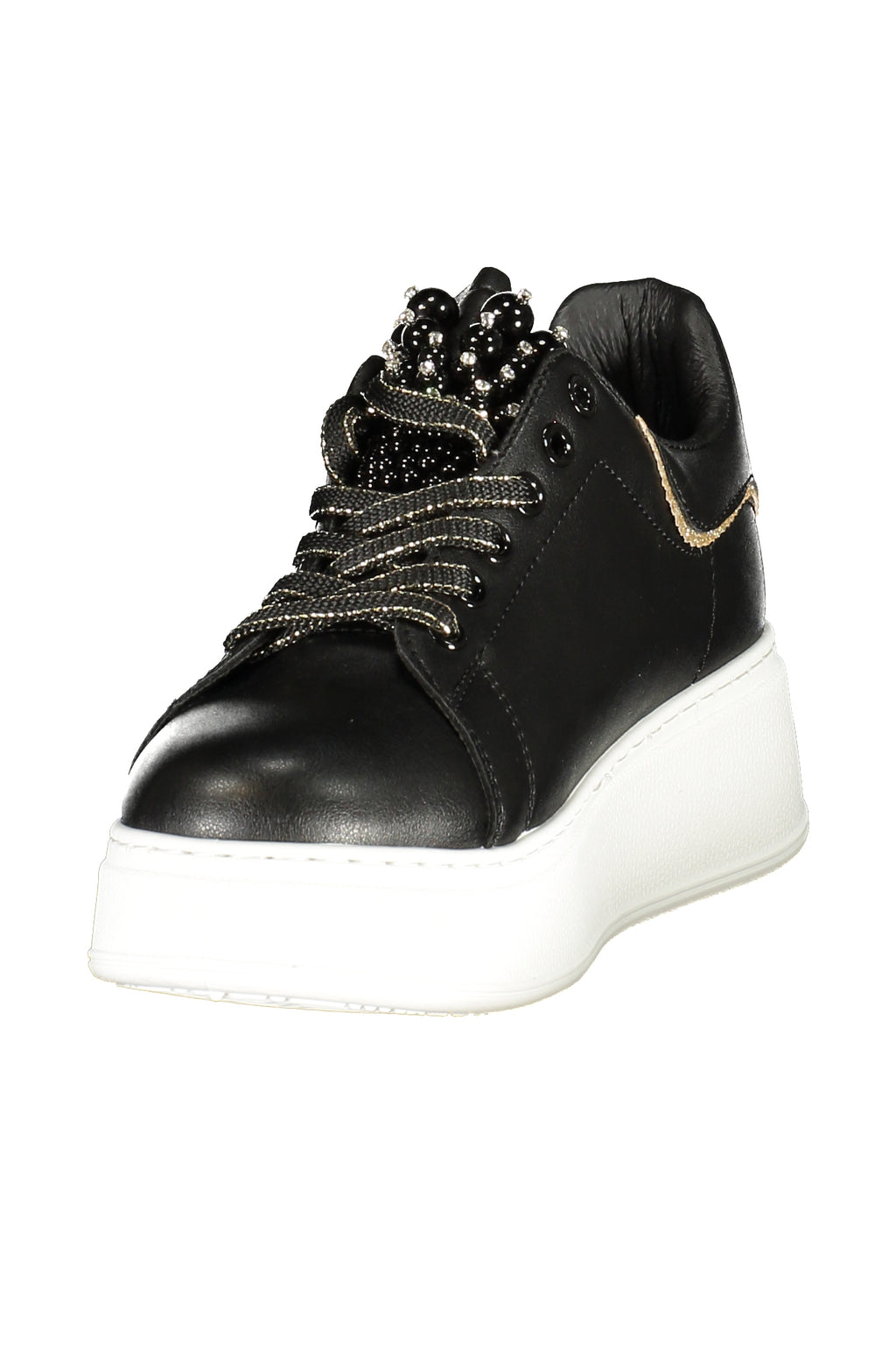 LAURA BIAGIOTTI WOMEN'S BLACK SPORTS SHOES-2