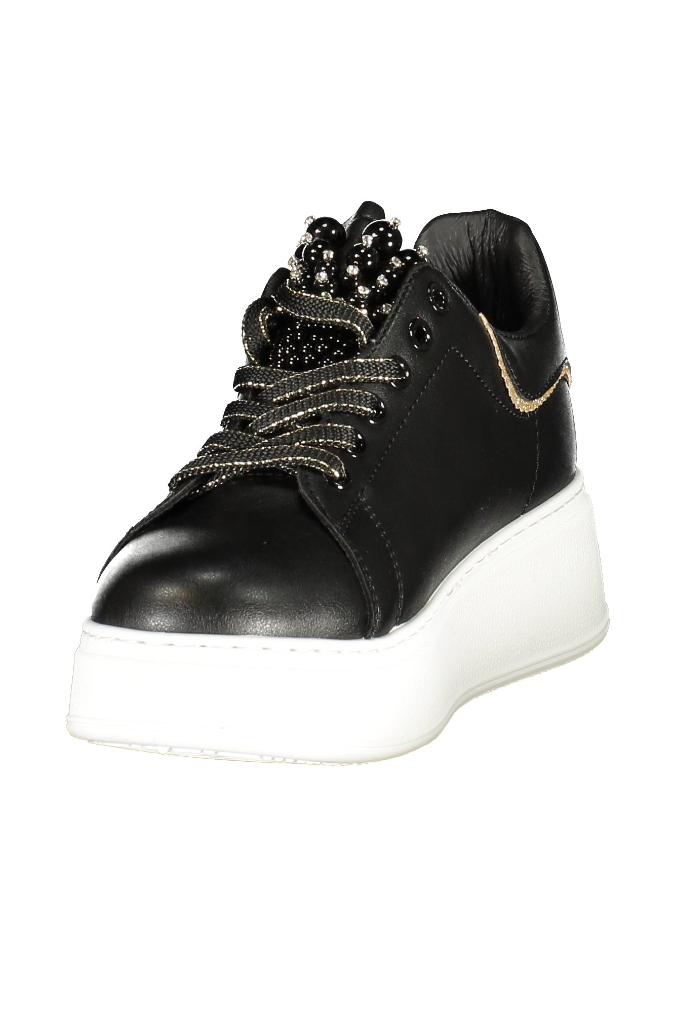 LAURA BIAGIOTTI WOMEN'S BLACK SPORTS SHOES-2