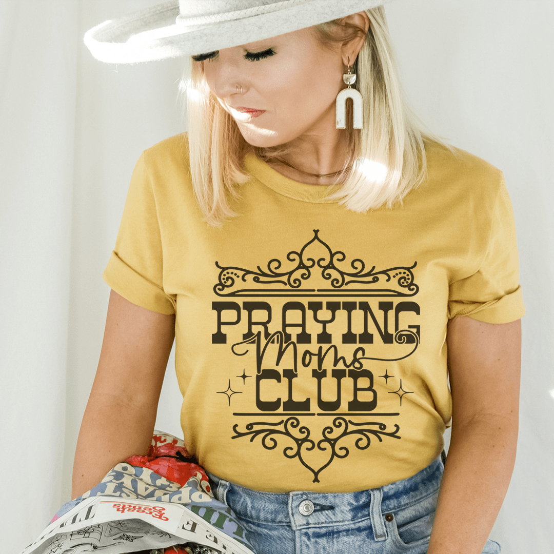 Praying Moms Club T-Shirt-0
